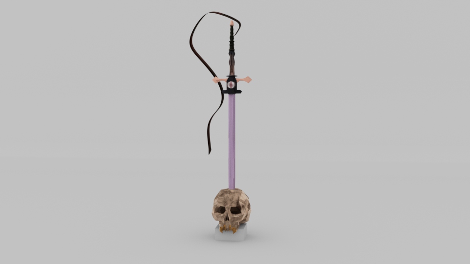 Fantasy Skull Model